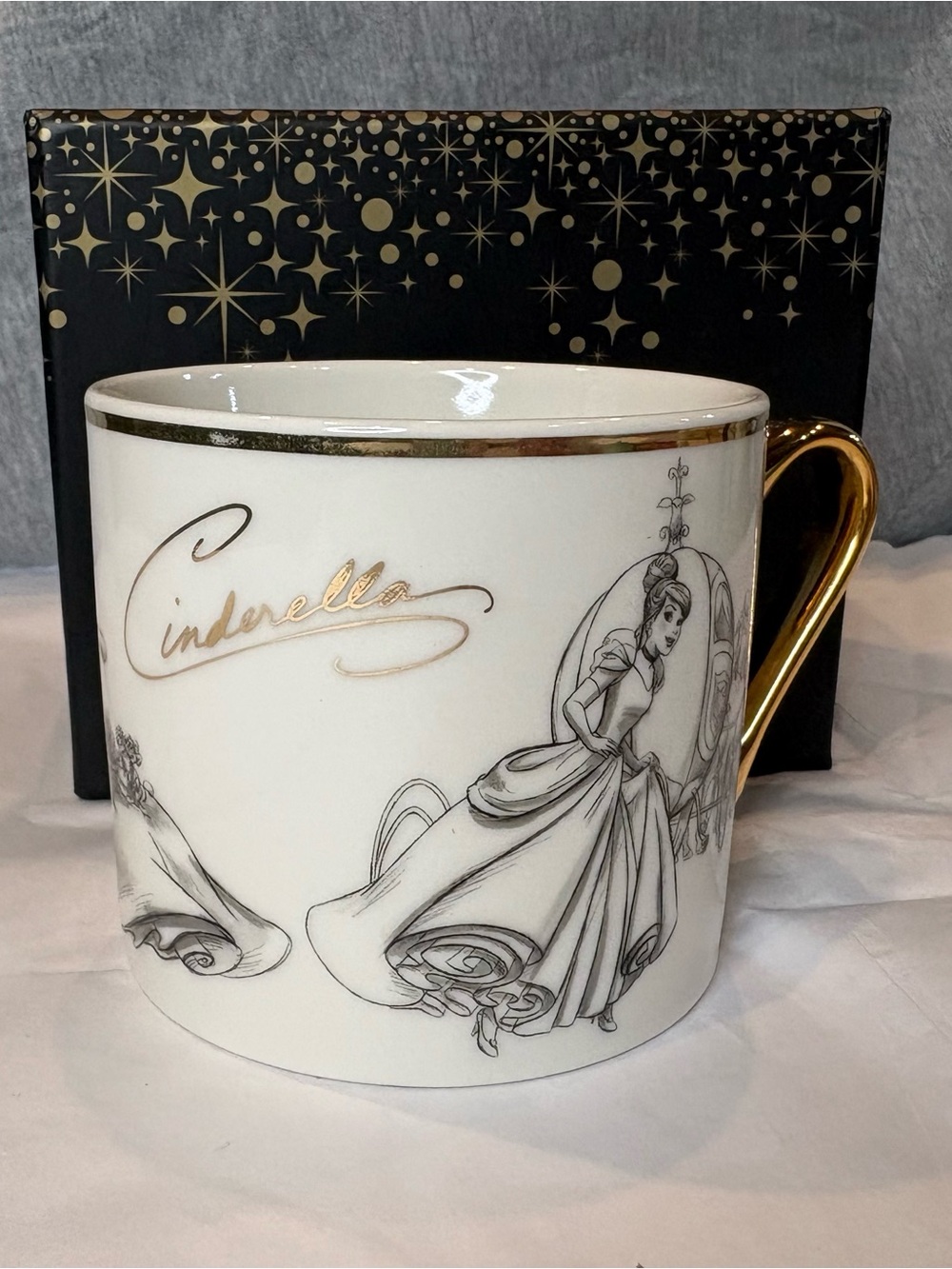 Disney Classic Cinderella Fine Bone China Collectable Mug by Widdop & Co